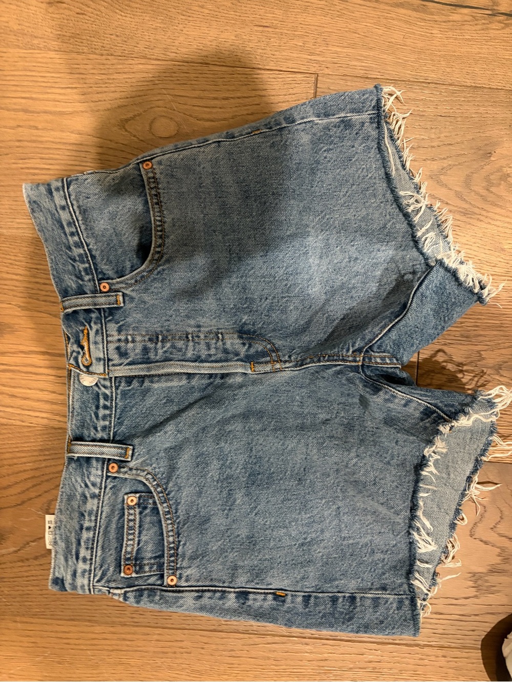 Aritzia Denim Jean Shorts  The Ex-BF-Hi-Mid-Thigh style